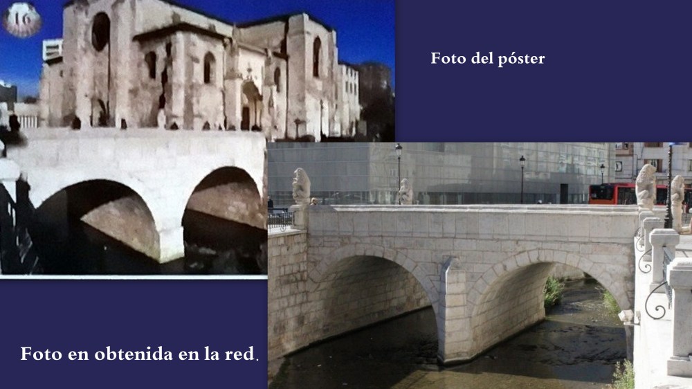 16.Puente de San Juan en BURGOS sobre río vena