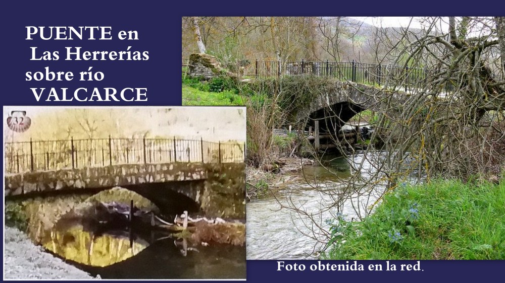 32.Puente en las Heerrerías sobre Río Valcarce